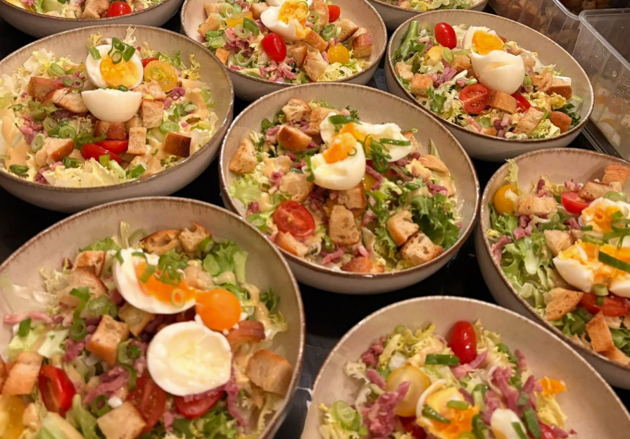 Salade montagnarde fraîche